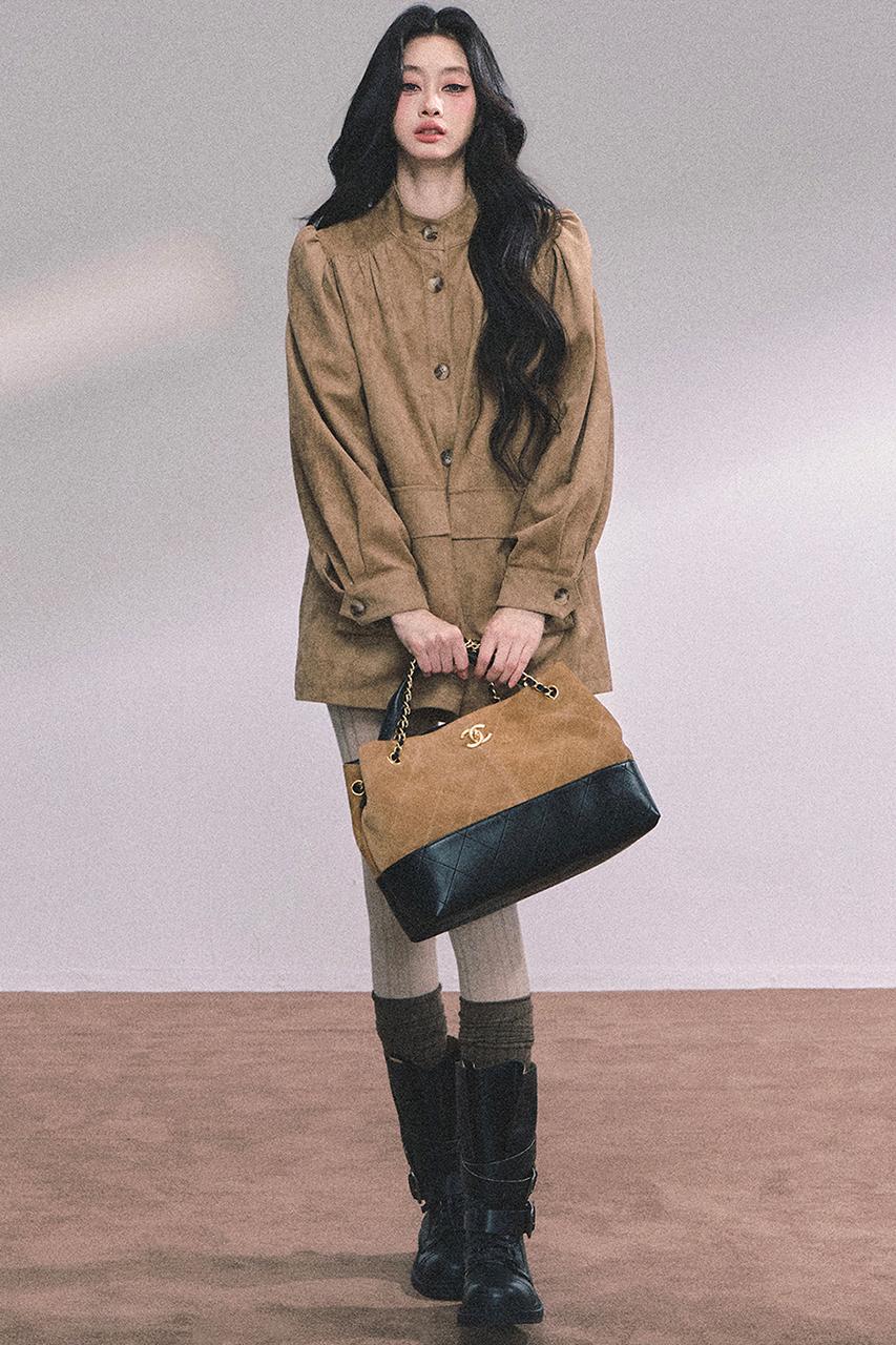 French Suede Blazer