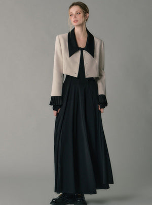 French suit short jacket
