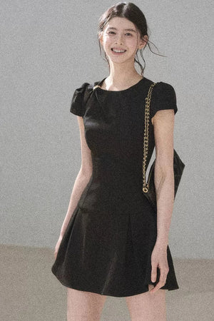 French Summer Puffy Dress
