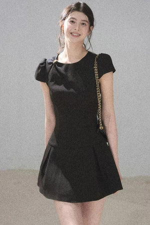 French Summer Puffy Dress