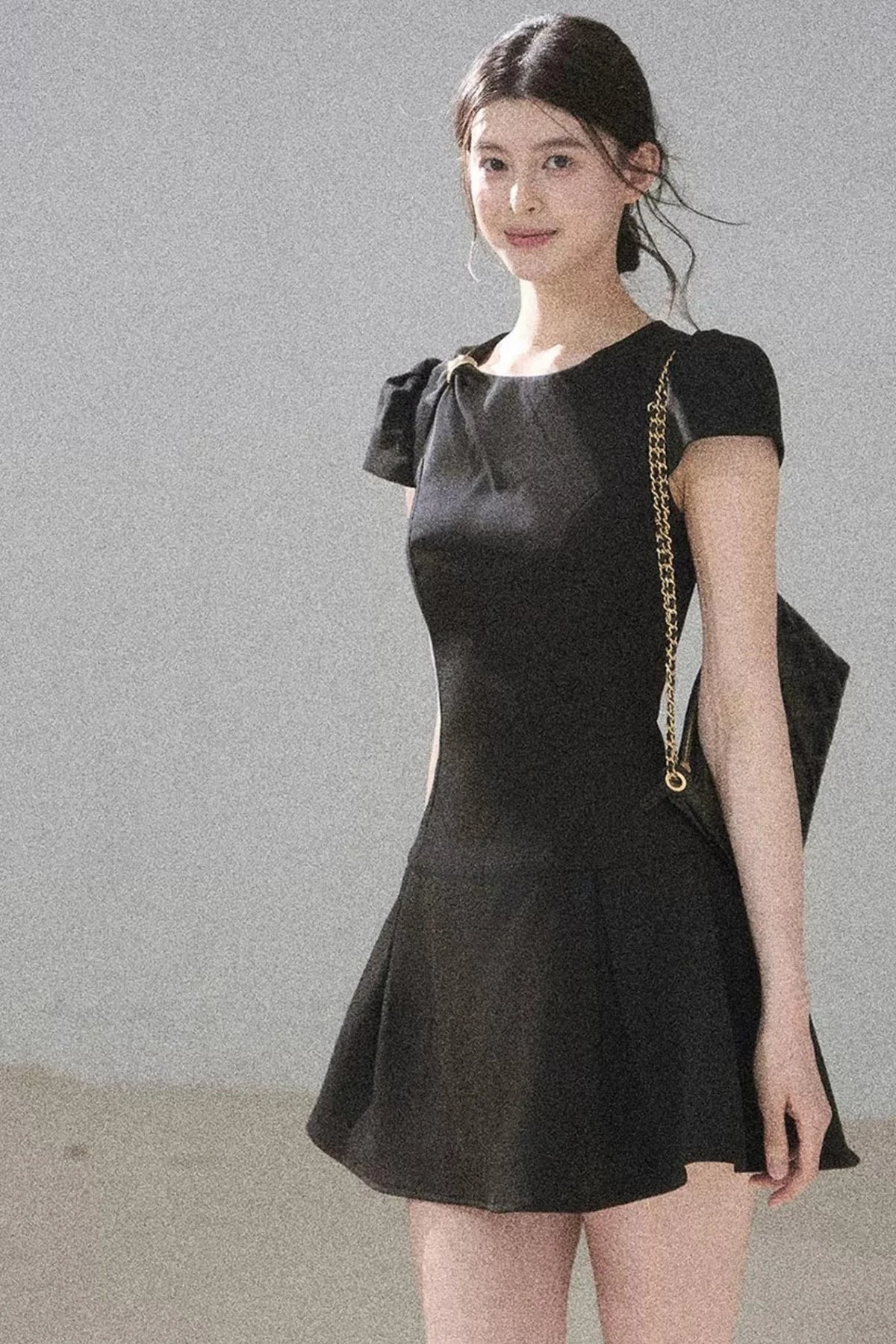 French Summer Puffy Dress