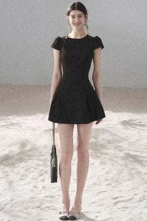 French Summer Puffy Dress