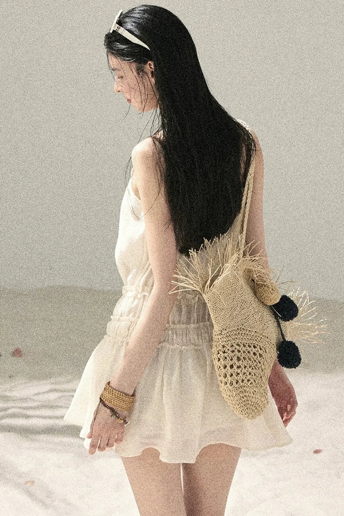 French Suspender Summer Dress