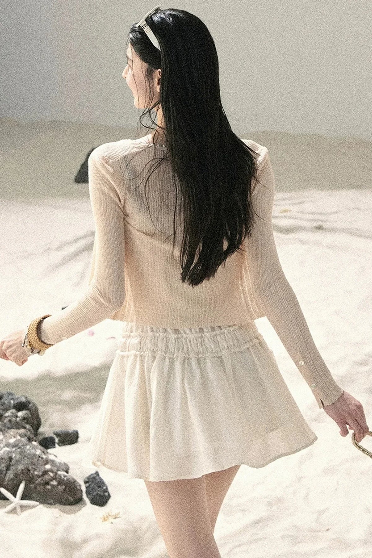French Suspender Summer Dress