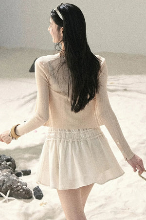 French Suspender Summer Dress