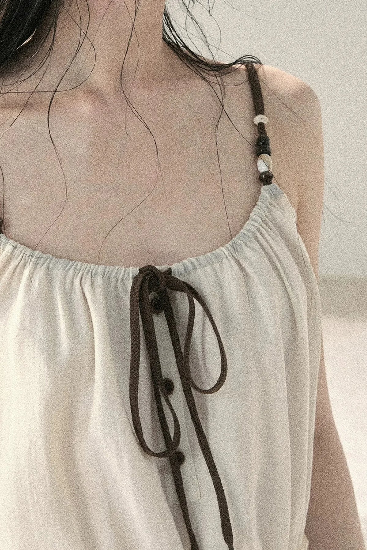 French Suspender Summer Dress