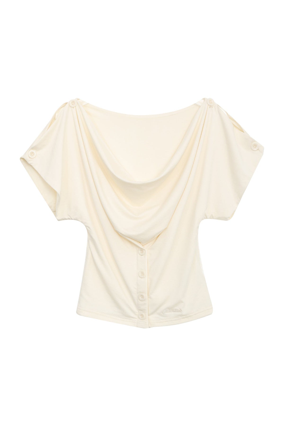 French Swing Collar Single-Breasted Blouse