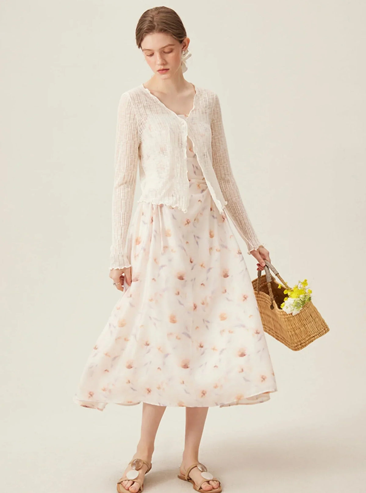 French Temperament Slip Dress