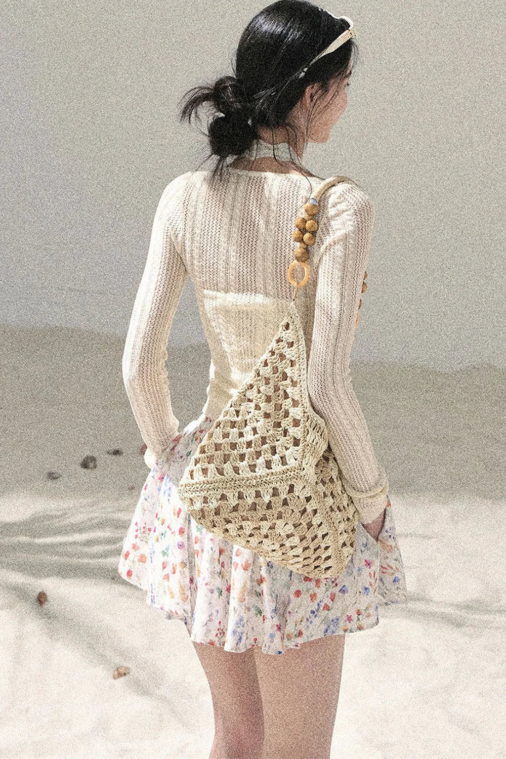 French Thin Sun Protection Cardigan Set-Up