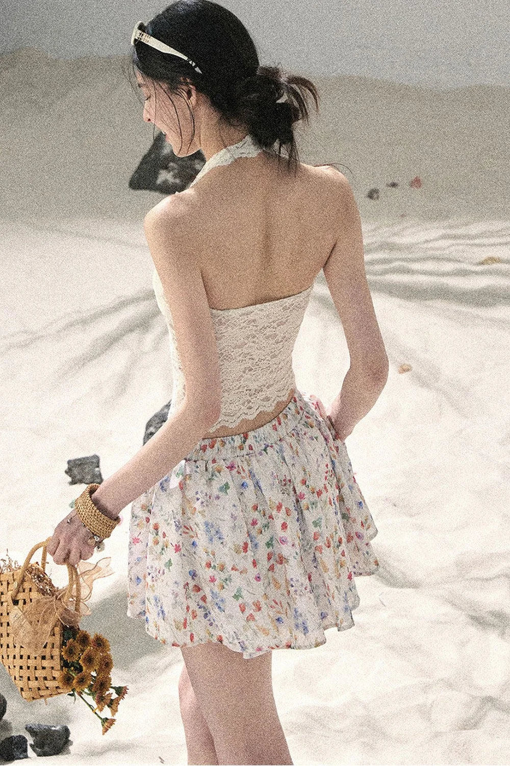 French Thin Sun Protection Cardigan Set-Up