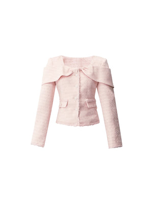 French Tweed Top With Skirt Set-Up