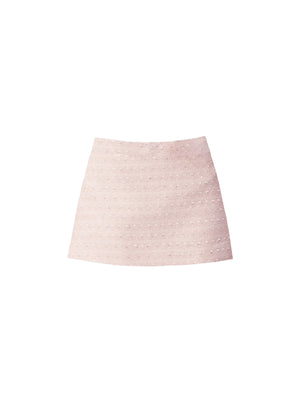 French Tweed Top With Skirt Set-Up