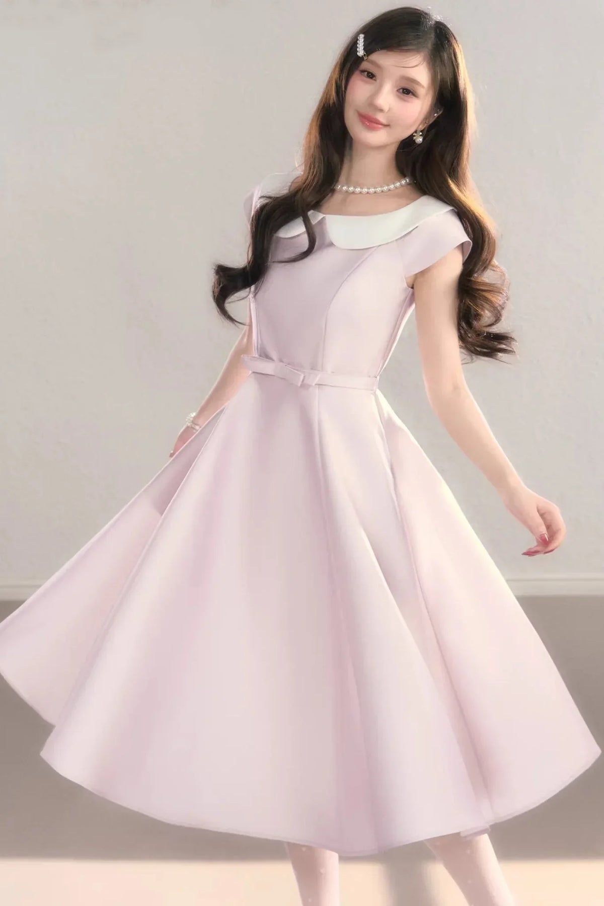 French Waist-Cinching Doll Dress