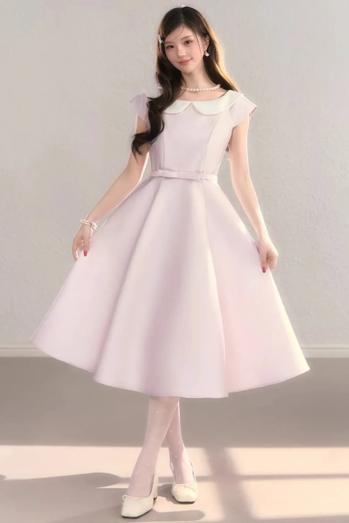 French Waist-Cinching Doll Dress