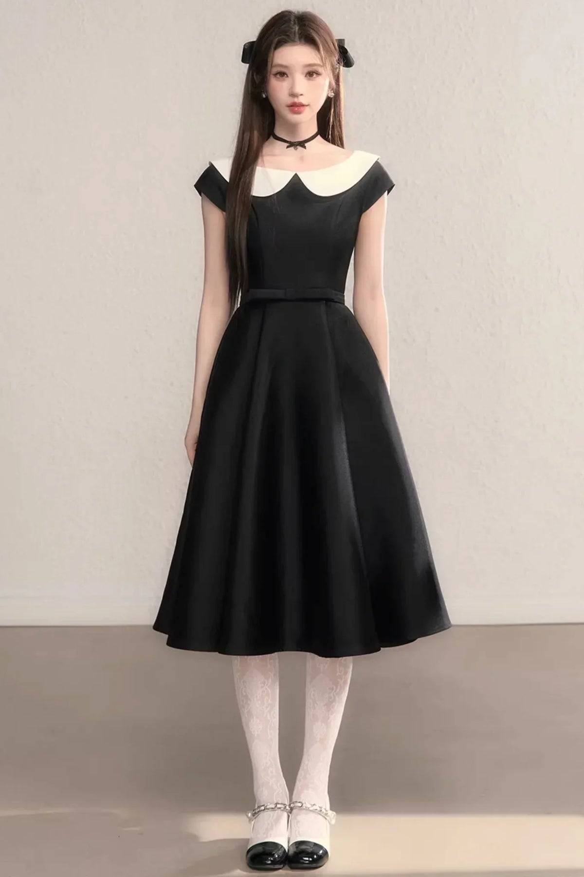 French Waist-Cinching Doll Dress