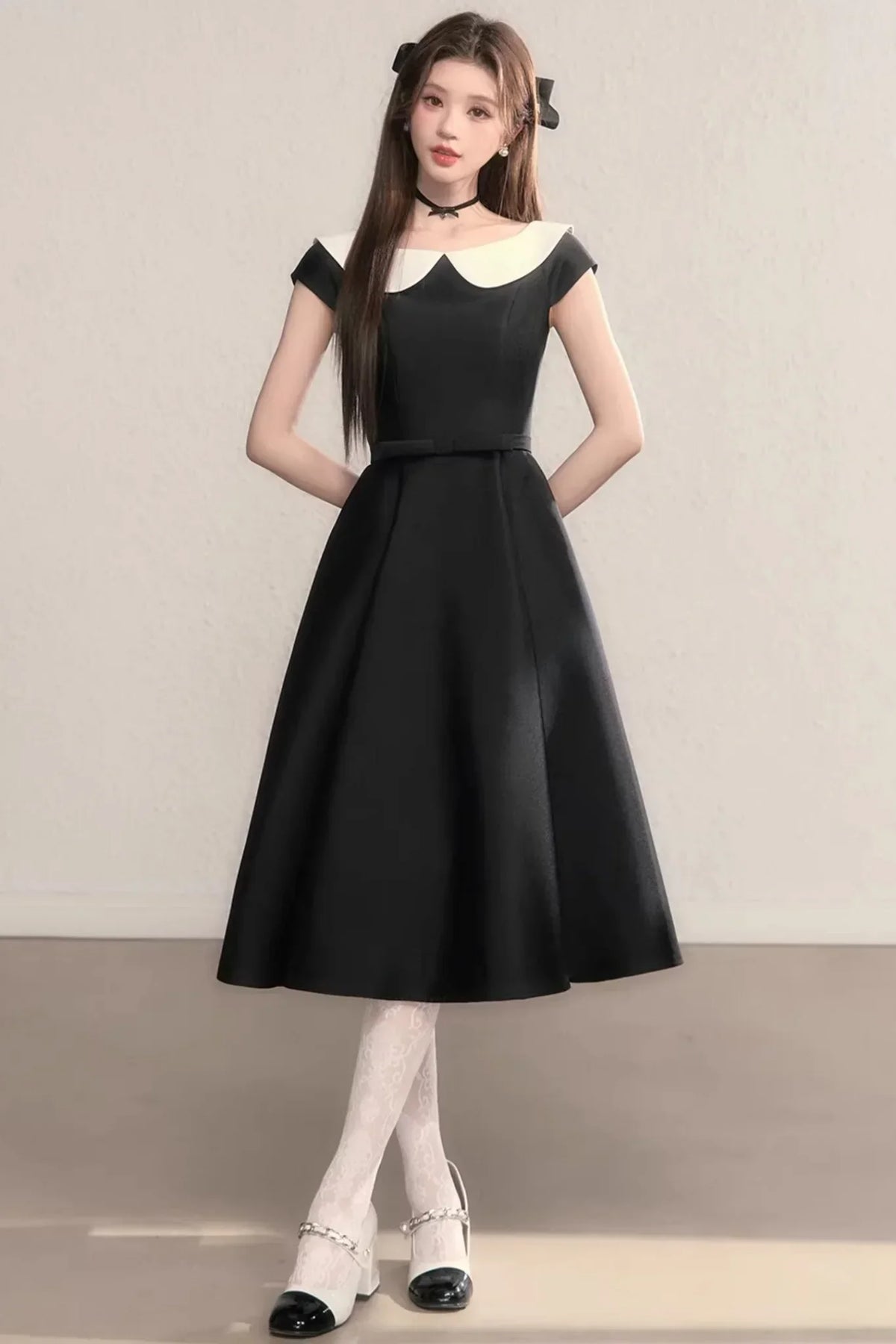 French Waist-Cinching Doll Dress