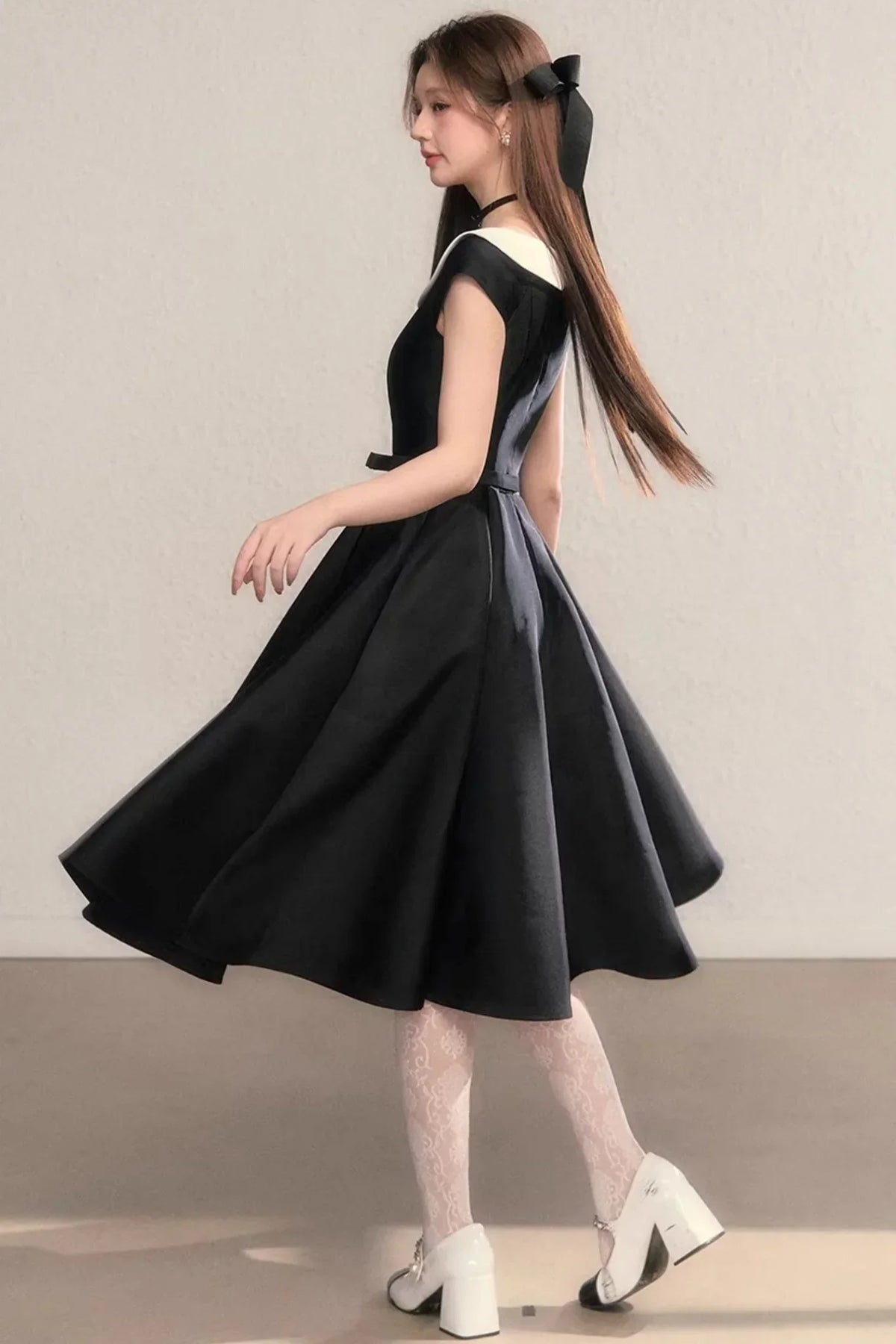French Waist-Cinching Doll Dress