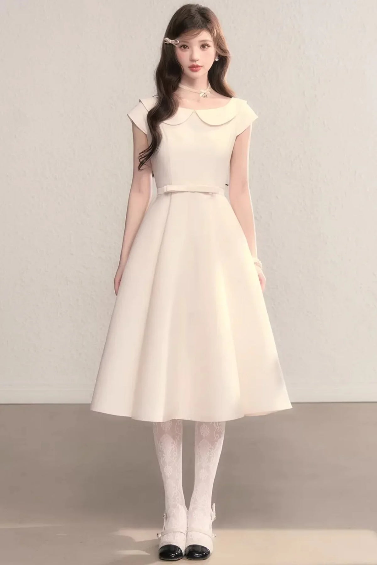 French Waist-Cinching Doll Dress