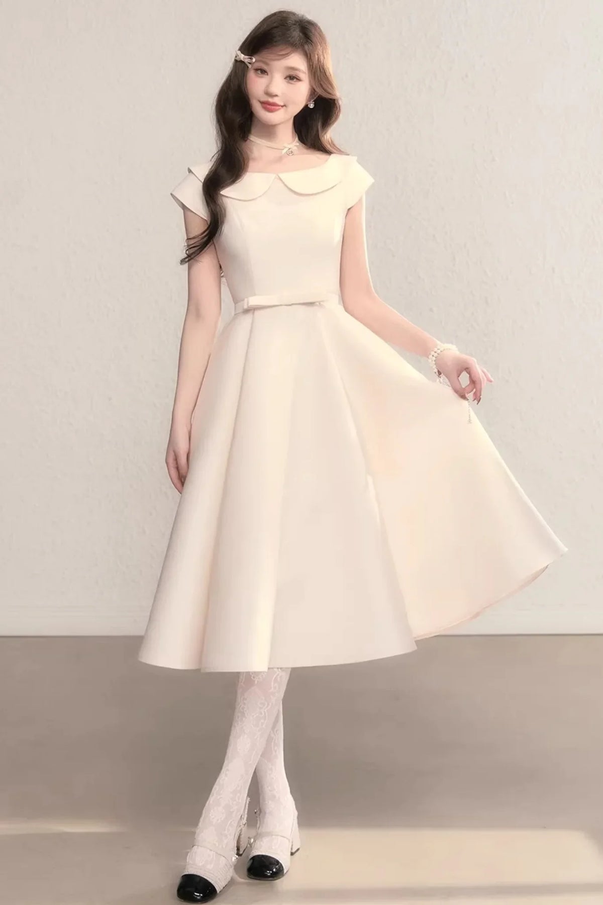 French Waist-Cinching Doll Dress