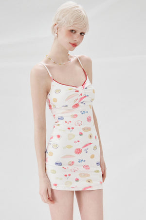 Fruits Camisole Set-Up