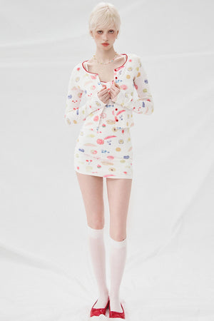 Fruits Camisole Set-Up