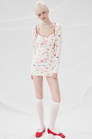 Fruits Camisole Set-Up