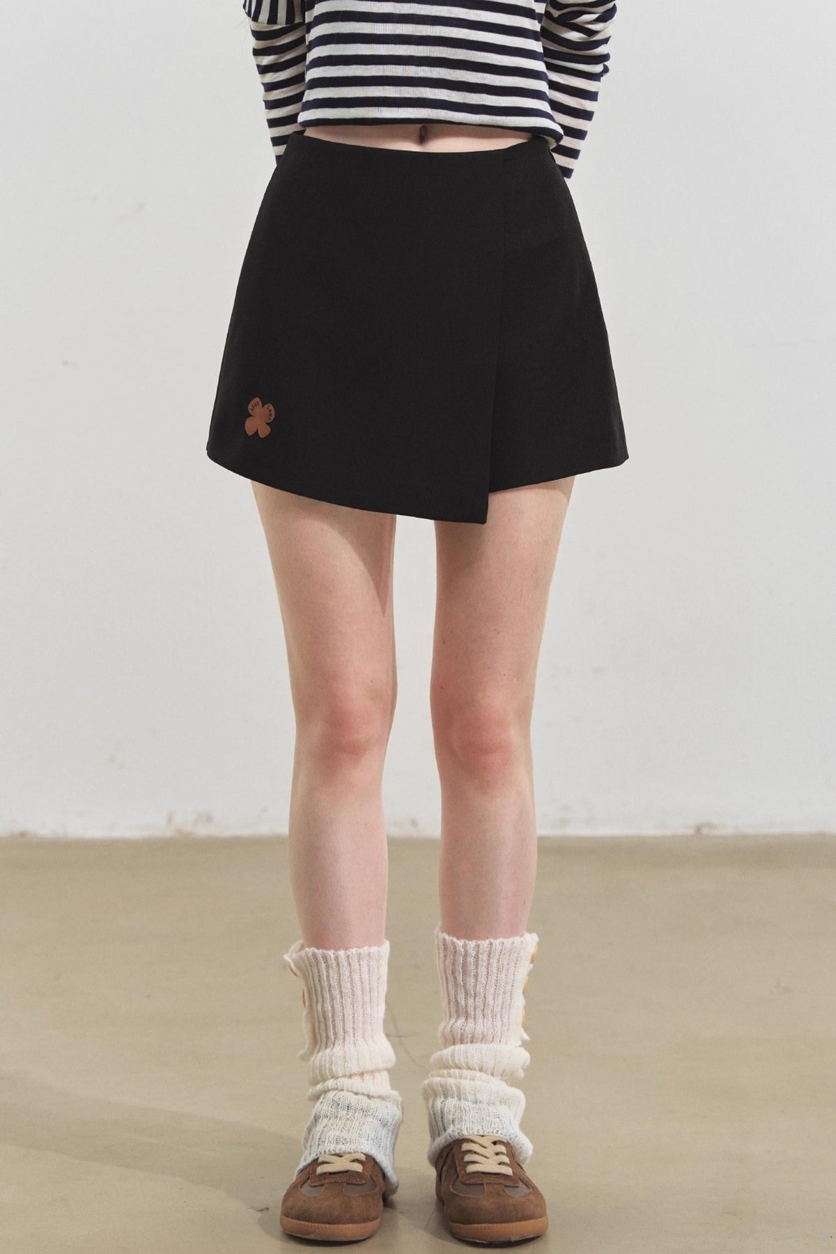 Fun Flower Culottes Skirt