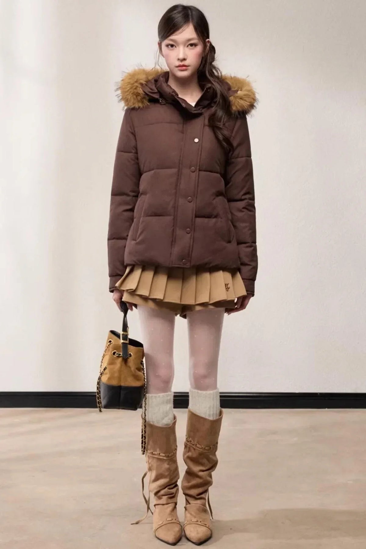 Fur Collar Down Jacket