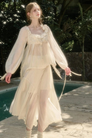 Galaxy Tencel Air Fabric Skirt Set-Up