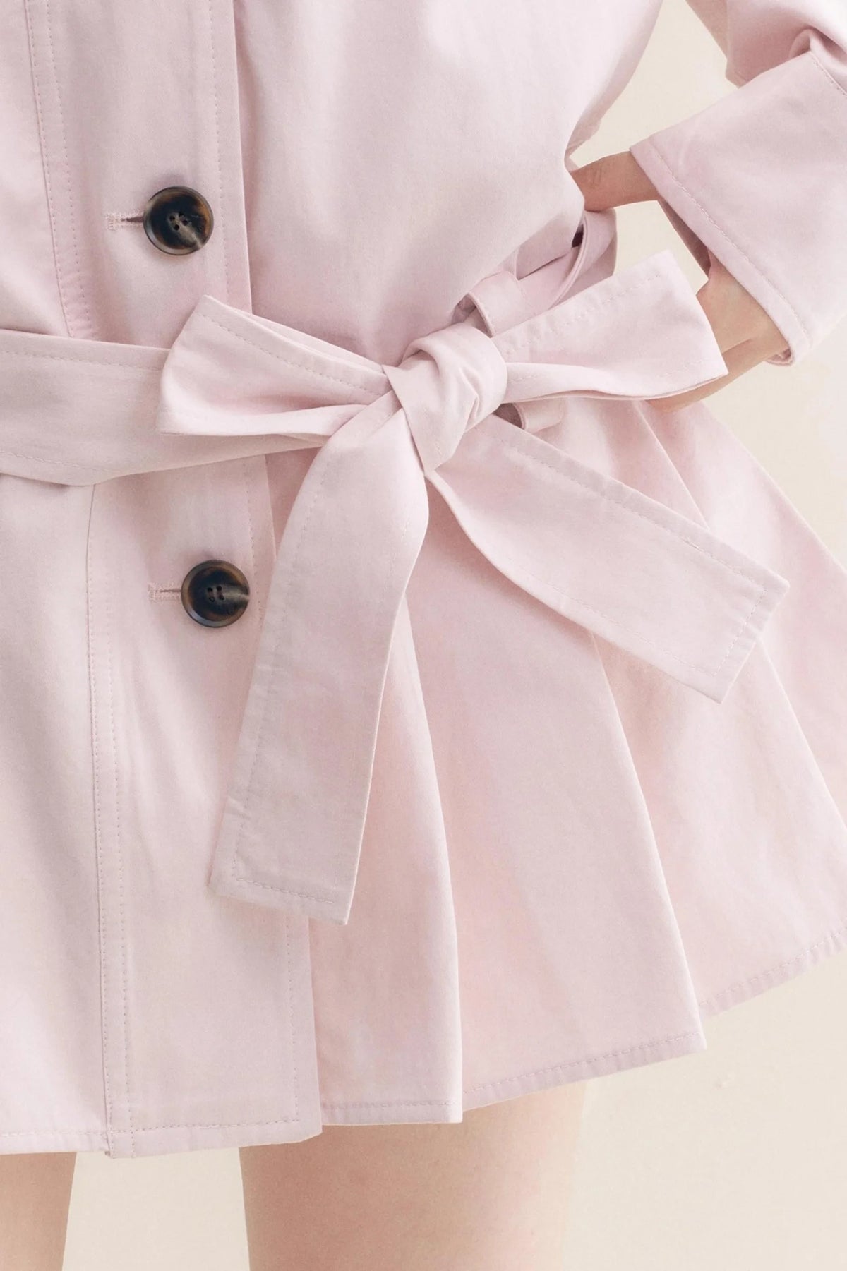 Geek Chic Lace Trench Coat