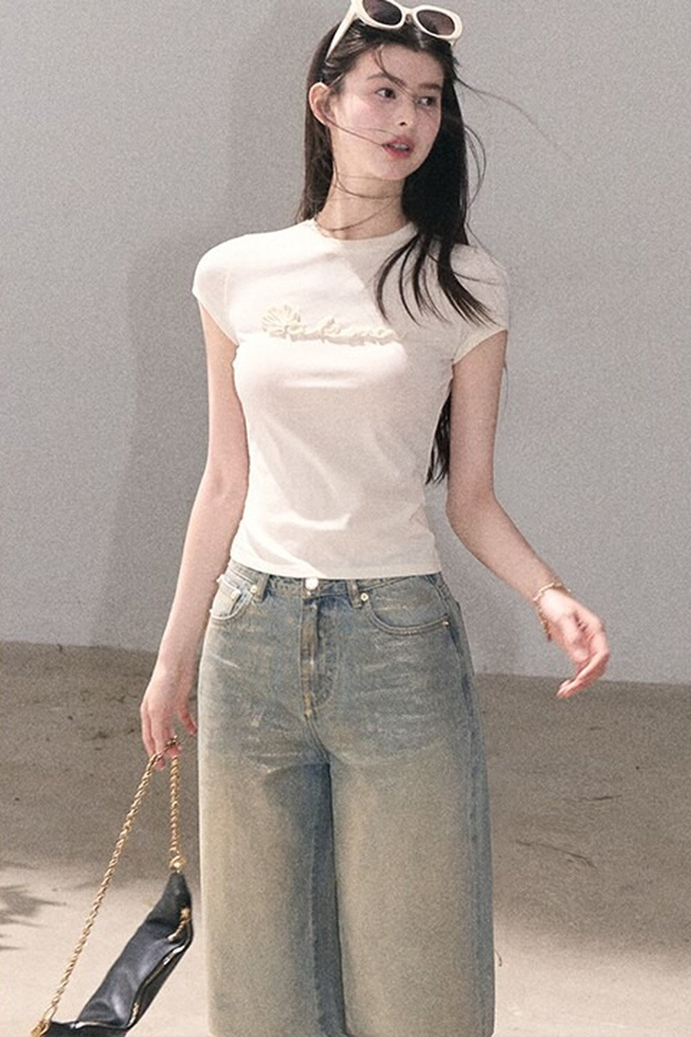 Gentle Clouds Tencel Top