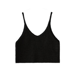 Gentle Knit V-Neck Vest