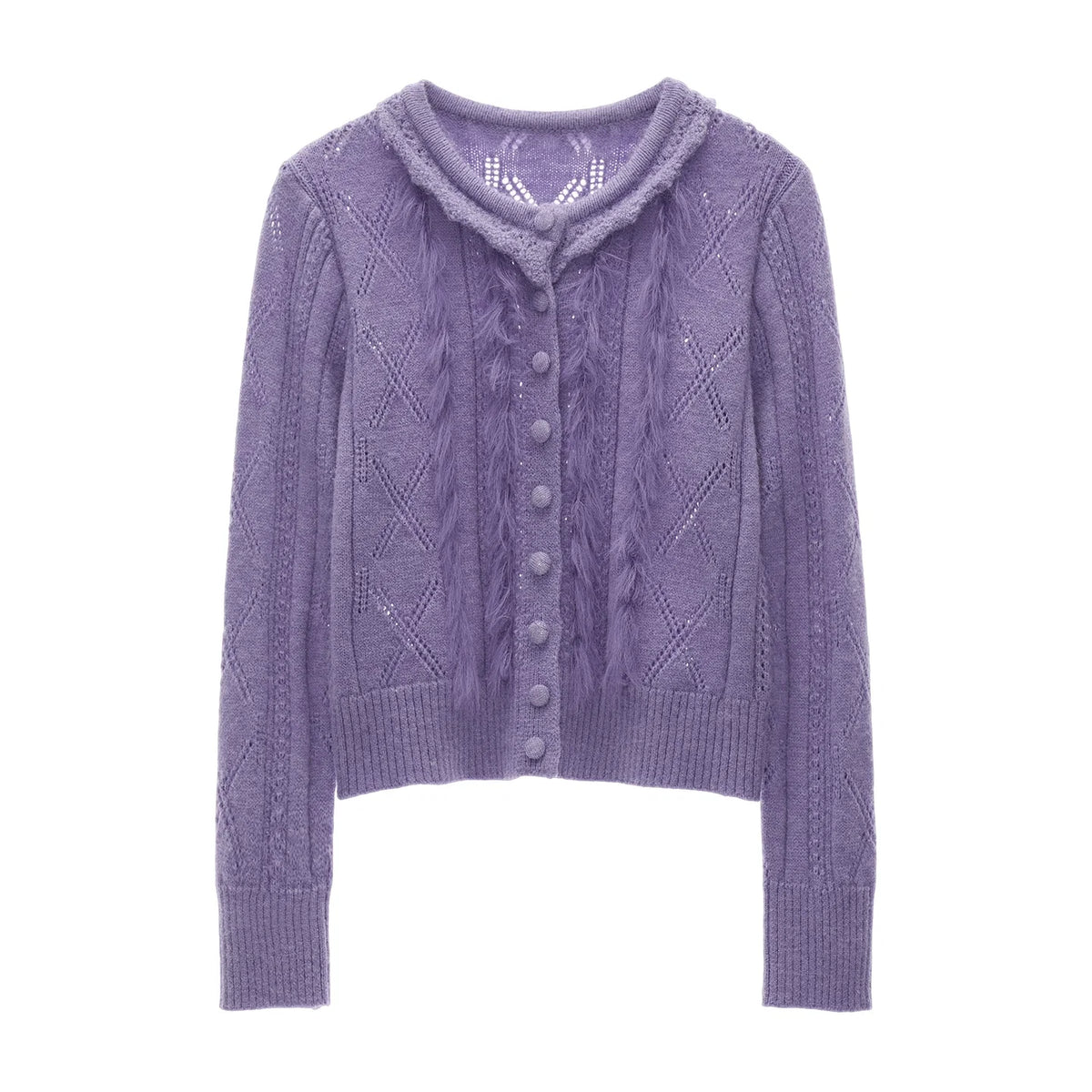 Gentle Knitted Cardigan Set-Up