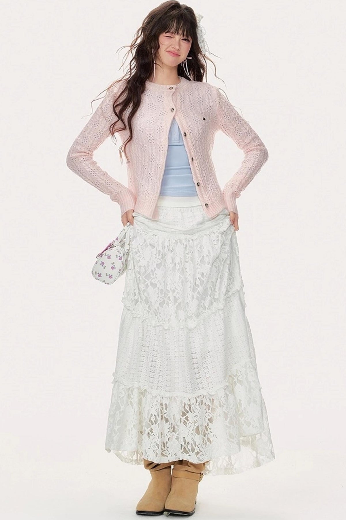 Gentle Knitted Sweater Top