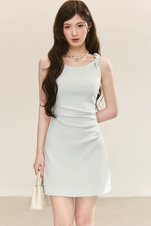 Gentle Twisted Strap Dress