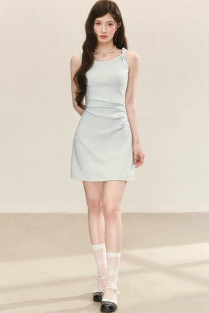 Gentle Twisted Strap Dress