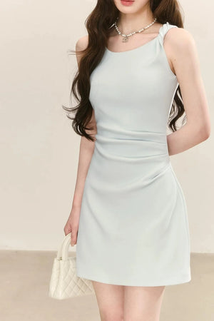Gentle Twisted Strap Dress