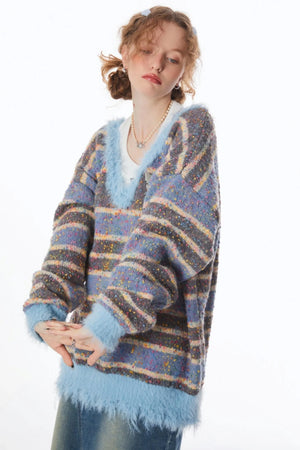 Gentle Vintage Stripe Sweater