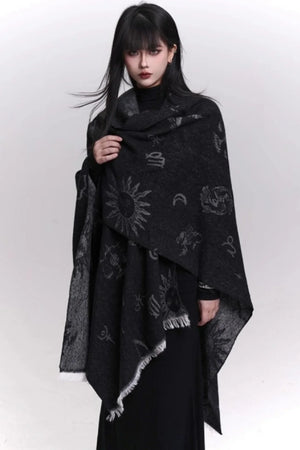 Ghost Girl Christmas Shawl