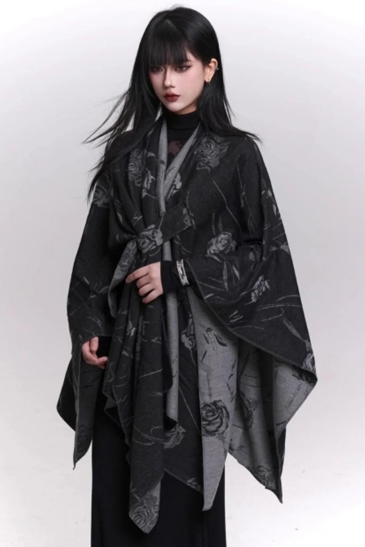 Ghost Girl Scarf Cape Shawl