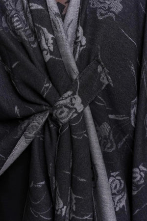 Ghost Girl Scarf Cape Shawl