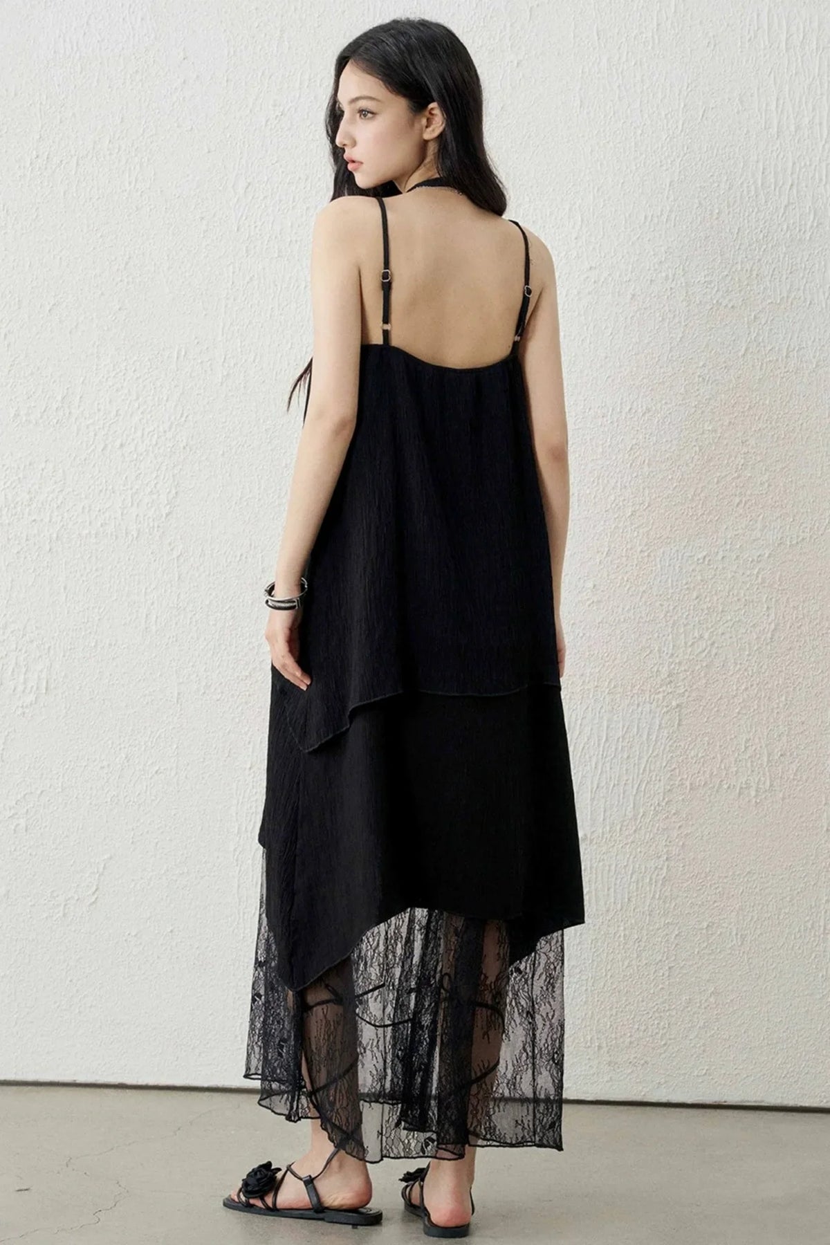 Ghost Lace Long Dress