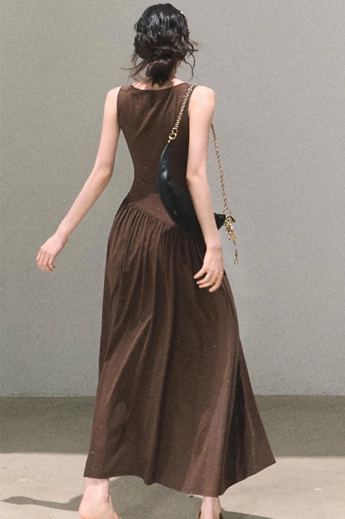 Gilded Shimmer Lace Dress