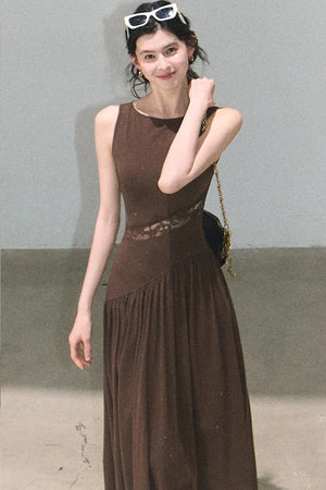 Gilded Shimmer Lace Dress