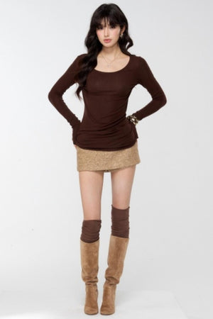 Gingerbread Contrast Top Set-Up