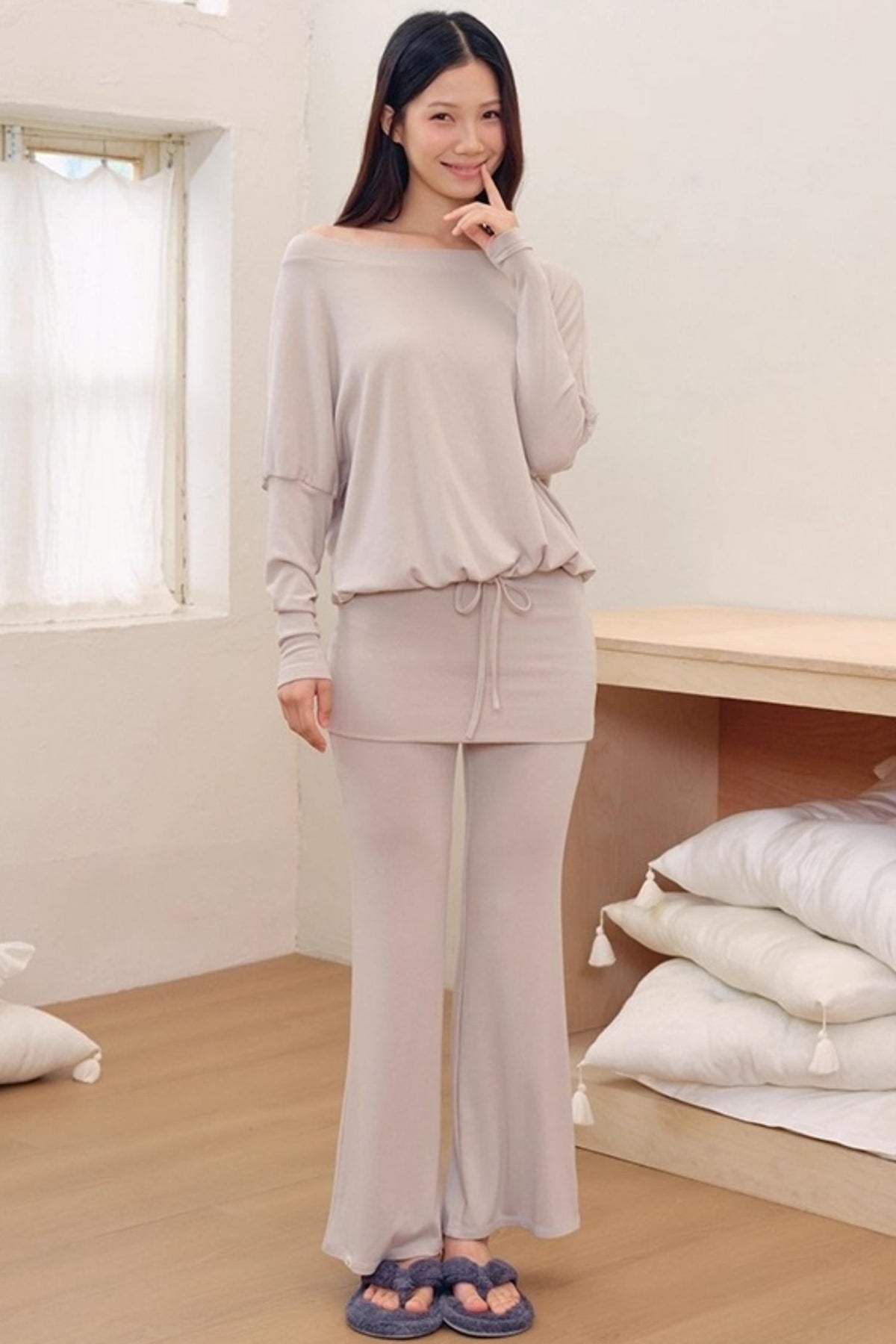 Glacier Culotte Pants Set-Up