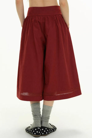 Glazed Sea Island Cropped Pants