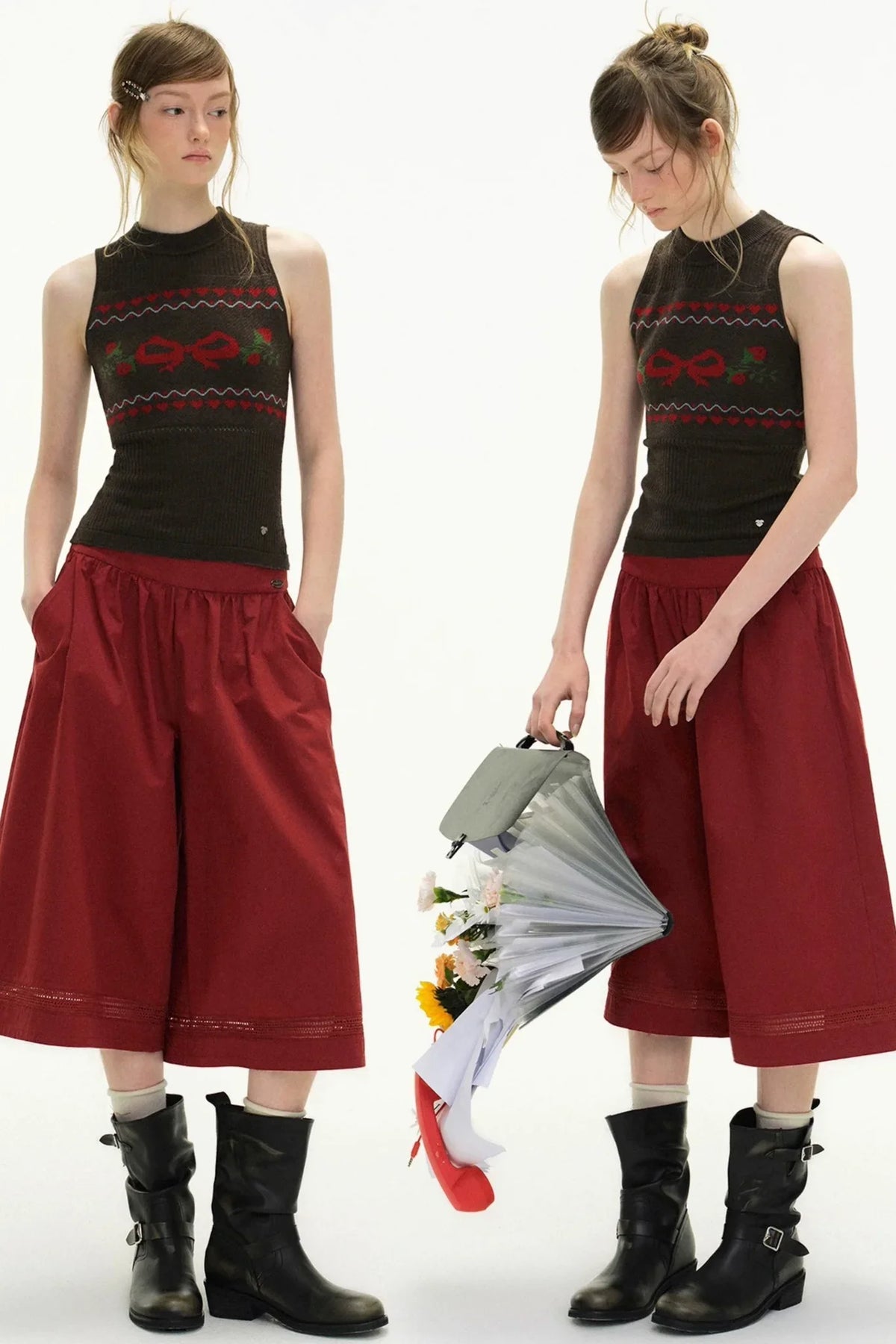 Glazed Sea Island Cropped Pants