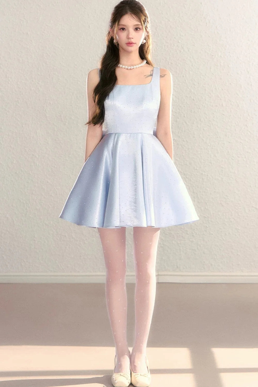 Glitter Princess A-Line Slip Dress