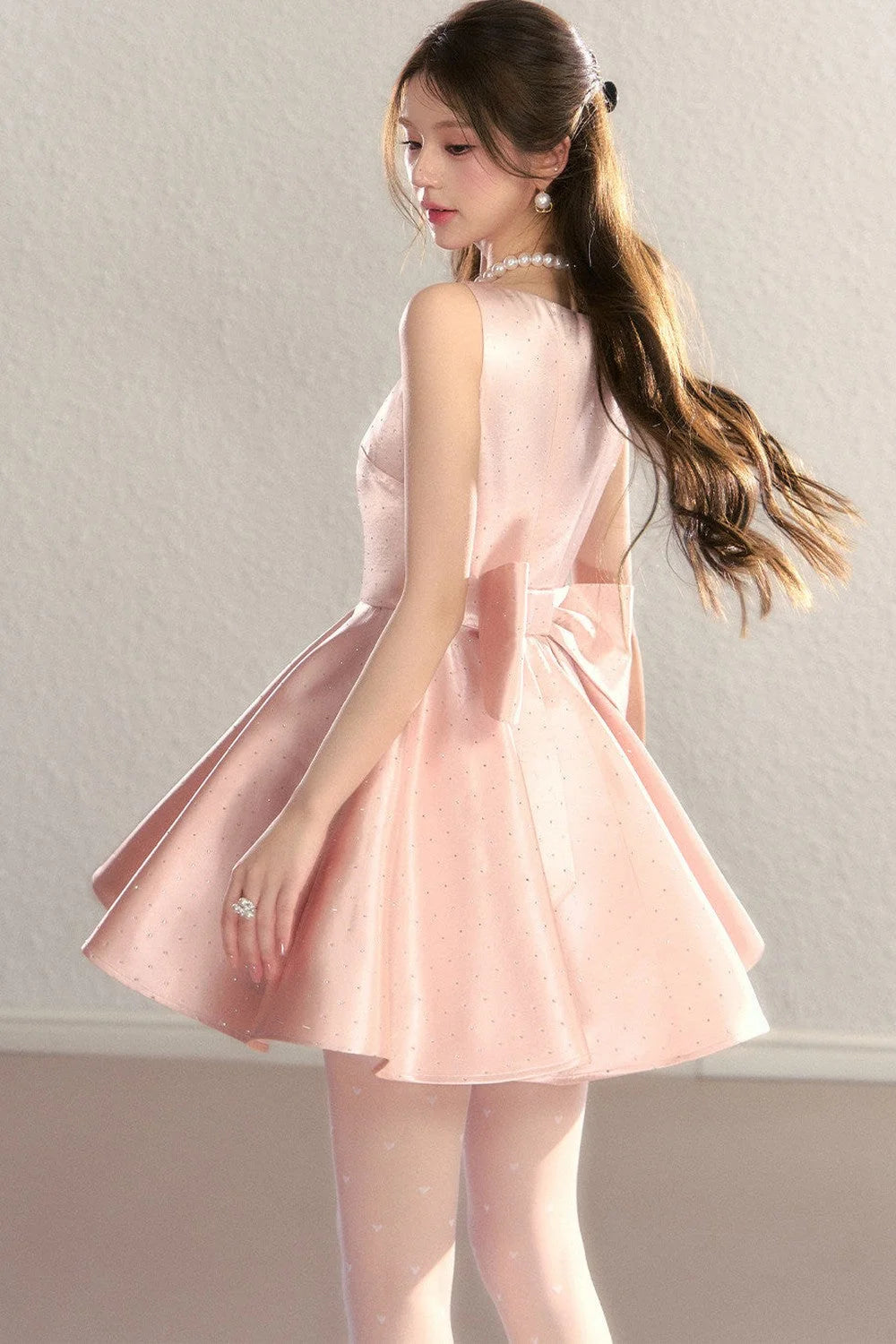 Glitter Princess A-Line Slip Dress